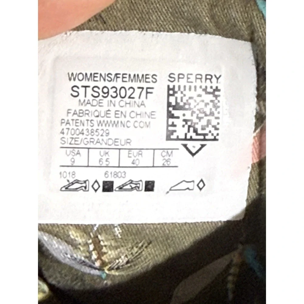 Sperry Top Sider Saltwater Quilted Waterproof Duck Boots Women's Size 9